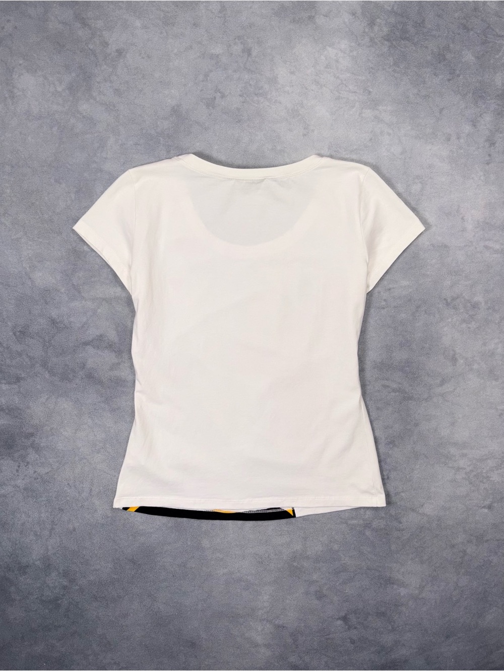 Love Moschino Popeye Olive Oyl Y2K Sequin Hear Cartoon Graphic White T Shirt - Picture 6 of 10